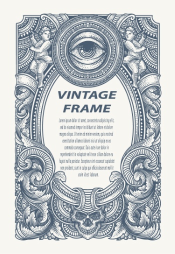 Vintage Frames & Borders #3, 30xAI Vintage Frames & Borders #3, 30xAI