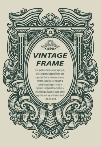 Vintage Frames & Borders #2, 29xAI