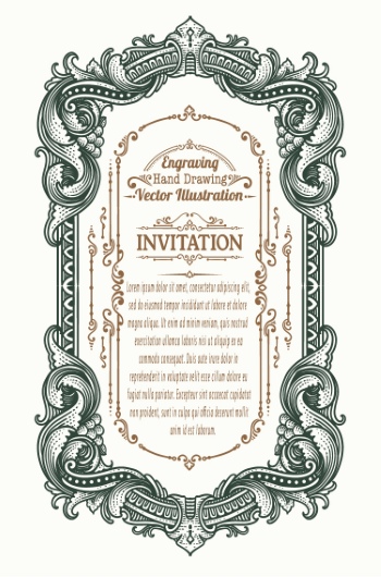 Vintage Frames & Borders #2, 29xAI