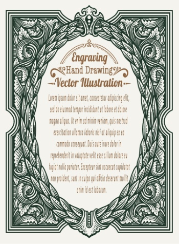 Vintage Frames & Borders #2, 29xAI