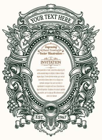 Vintage Frames & Borders #2, 29xAI