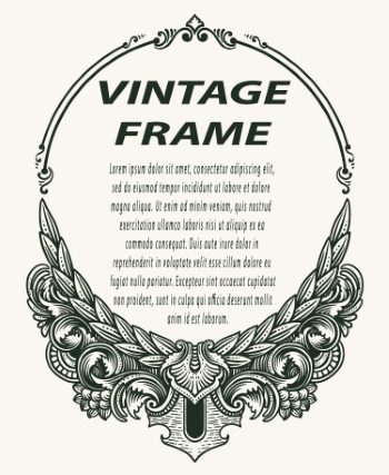 Vintage Frames & Borders #2, 29xAI