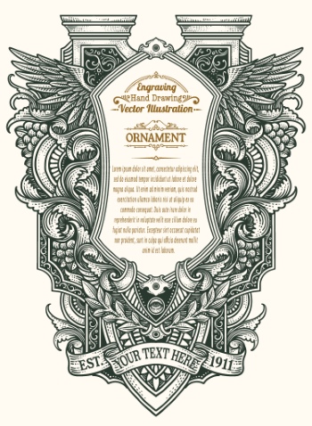 Vintage Frames & Borders #2, 29xAI