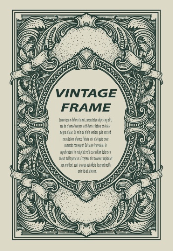 Vintage Frames & Borders #2, 29xAI