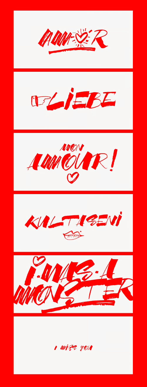 MonsterHand - Ruling Pen Made Face OTF