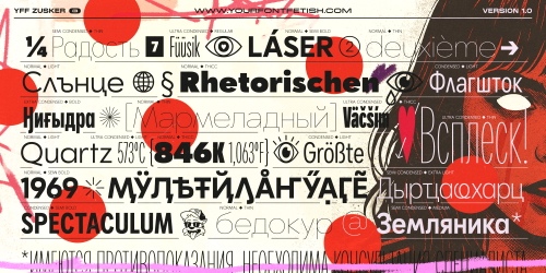 YFF Zusker 50 Styles & 1 Variable Fonts Collection by YourFontFetish YFF Zusker 50 Styles & 1 Variable Fonts Collection by YourFontFetish