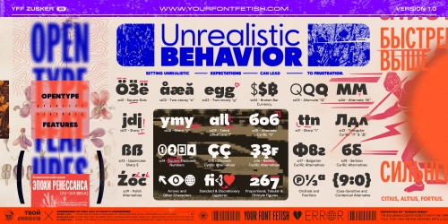 YFF Zusker 50 Styles & 1 Variable Fonts Collection by YourFontFetish YFF Zusker 50 Styles & 1 Variable Fonts Collection by YourFontFetish
