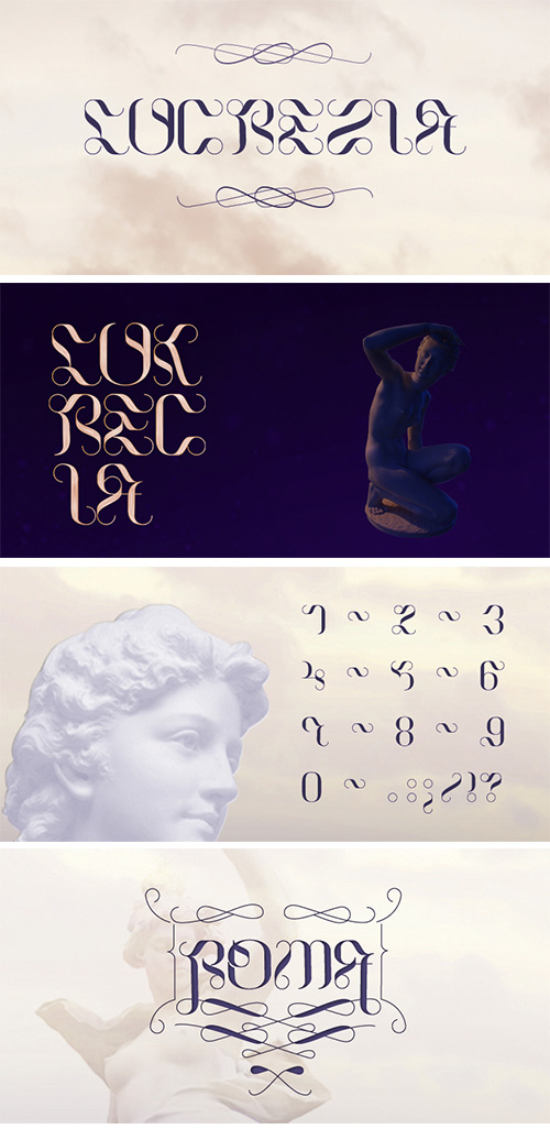 Lucrezia - A Decorative Capitalist OTF