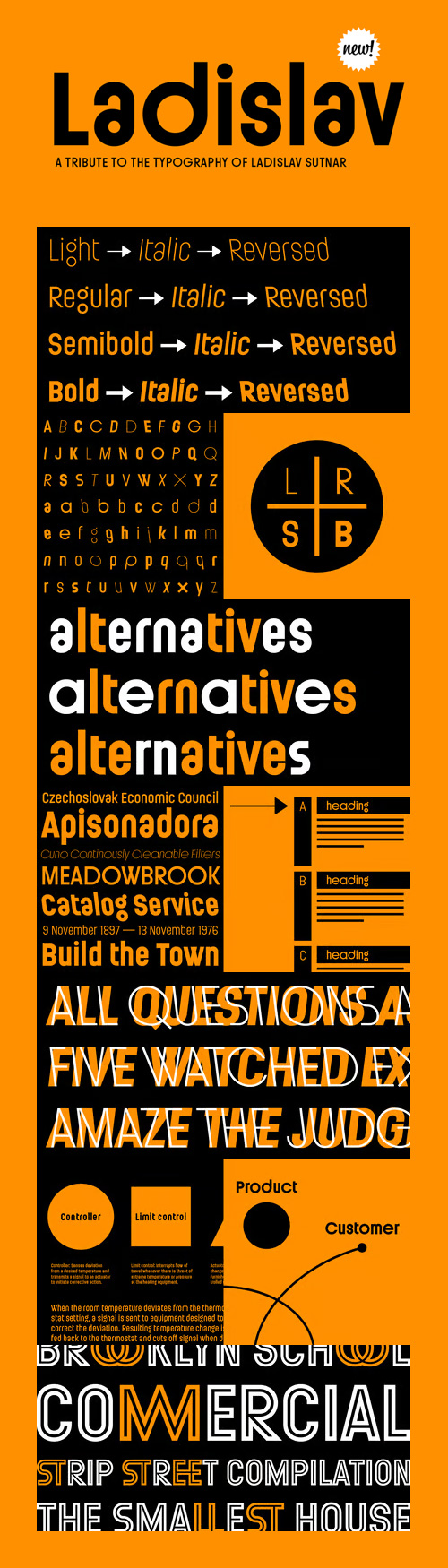 Ladislav Font Family 13xOTF