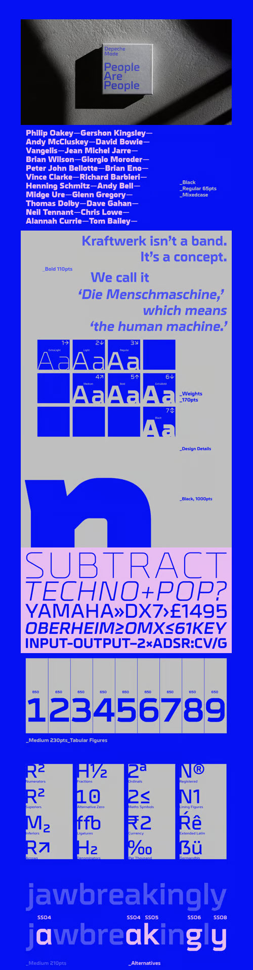 Metral Font Family 12xOTF