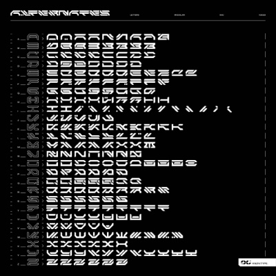 Kanzen - Typeface of Cyberpunk Realm by Studio Innate
