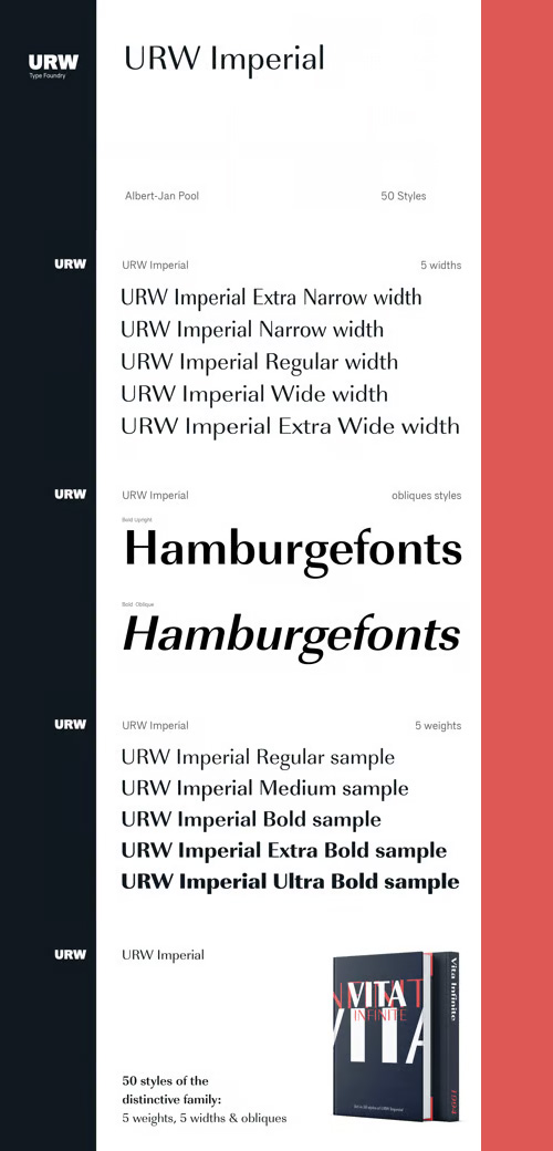 URW Imperial Font Family 50xOTF URW Imperial Font Family 50xOTF
