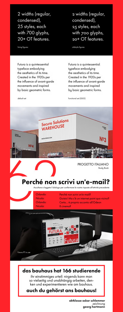 Futura PT Font Family 22xOTF Futura PT Font Family 22xOTF