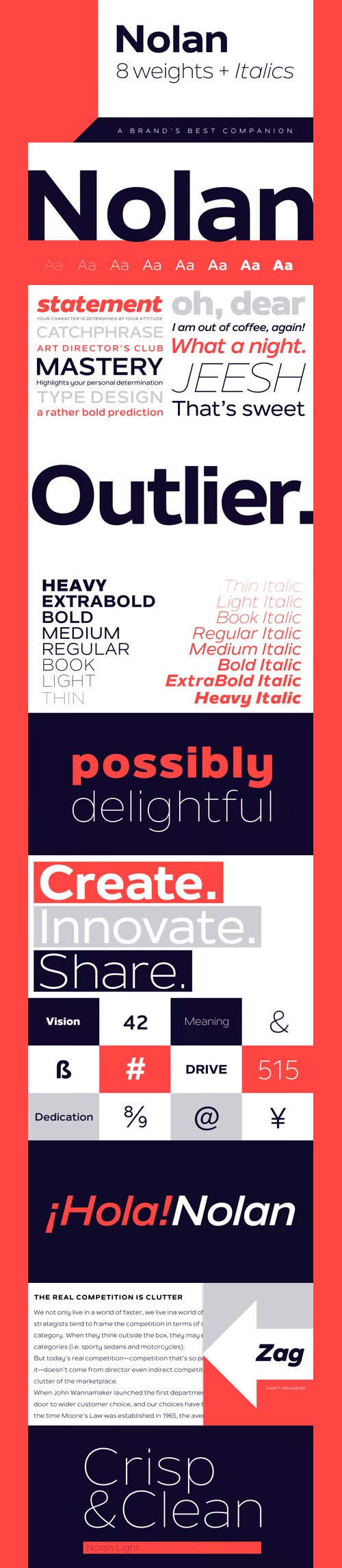 Nolan Font Family $495 Nolan Font Family $495