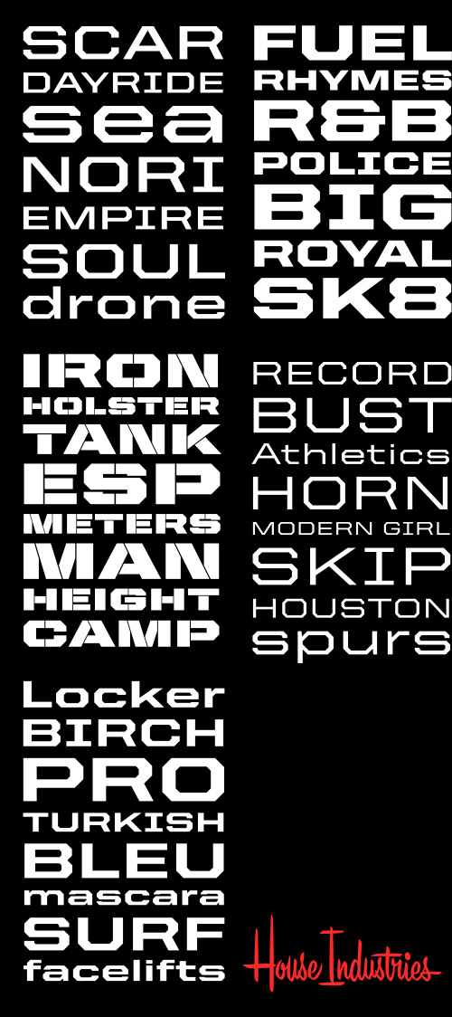 United Sans Typeface by Housefonts 35xOTF
