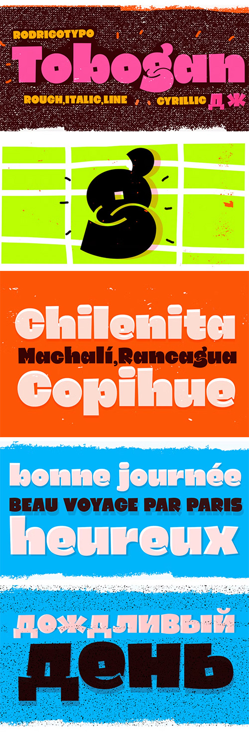 Tobogan by Rodrigo Typo 6xOTF 106423