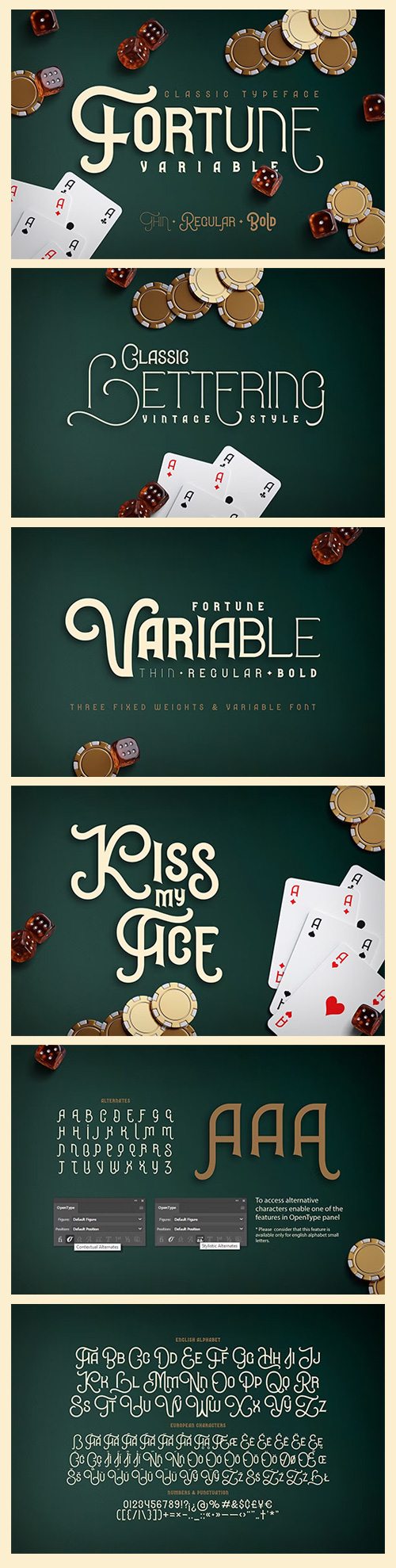 Fortune Variable Font 13476154