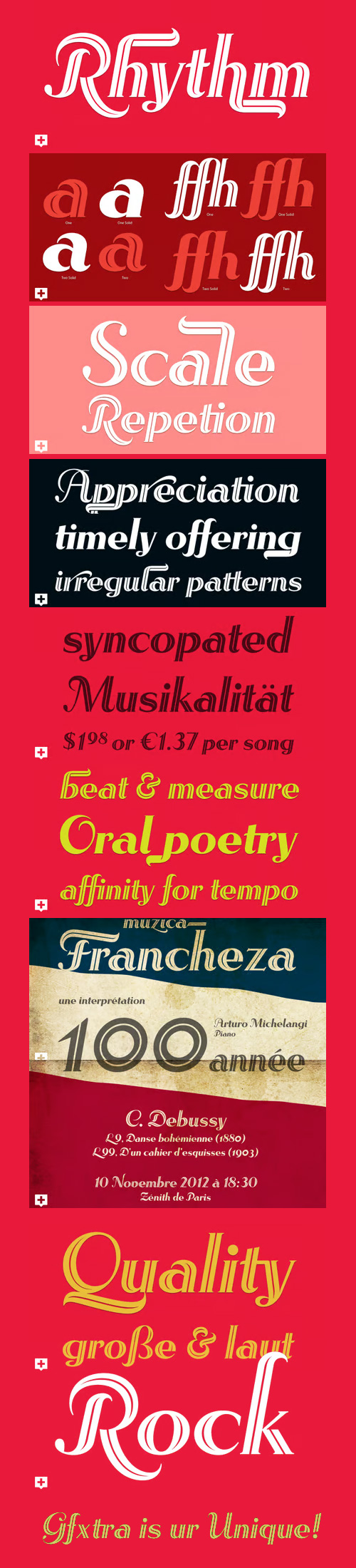 Rhythm Font Family $110