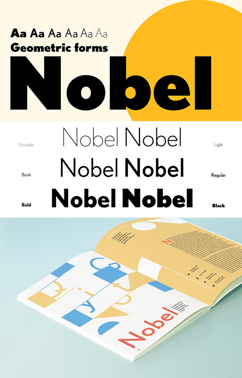 Nobel Font Family 18xOTF