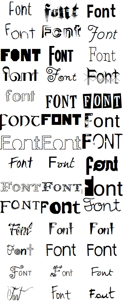 Freestyle Decorated 633 Fonts Bundle 