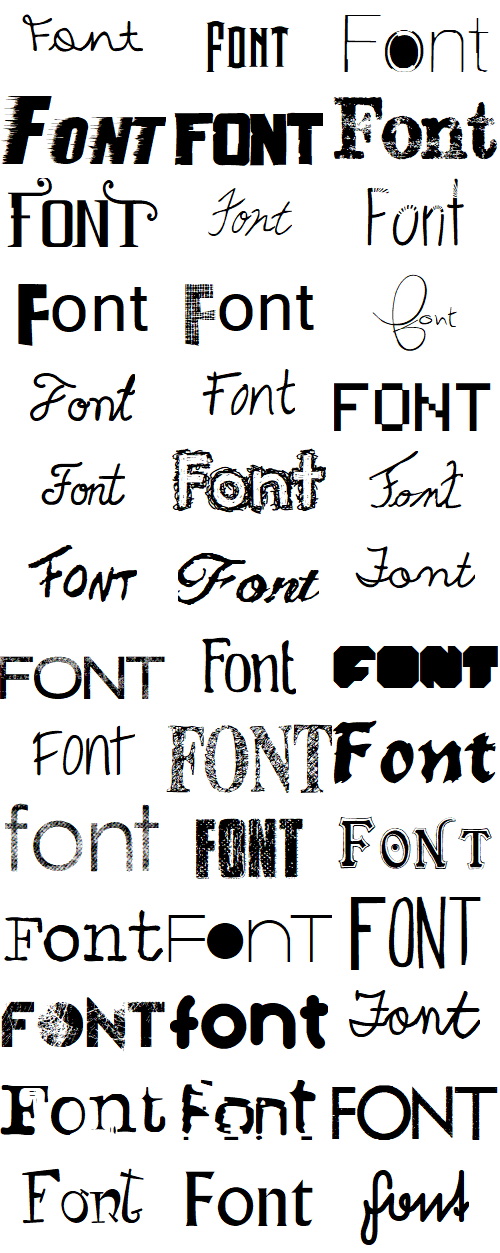 Freestyle Decorated 633 Fonts Bundle 