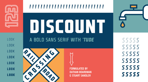 Discount - 16 Styles Font Family
