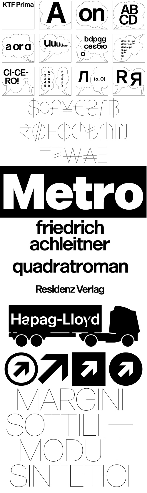 KTF Prima by Kyiv Type Foundry 7xOTF