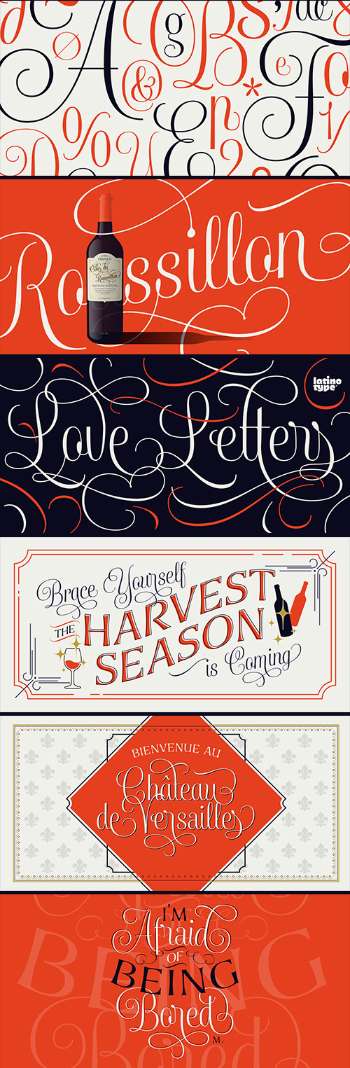 Antonietta Font Family 7xOTF Antonietta Font Family 7xOTF