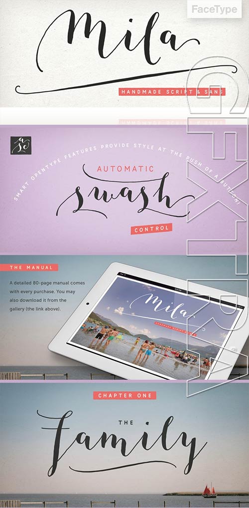 Mila Script Pro - Connected and Non-connected Styles 6xOTF Mila Script Pro - Connected and Non-connected Styles 6xOTF