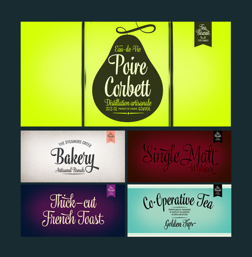 Tea Biscuit - A Classy Upright Script Family 4xOTF $75 Tea Biscuit - A Classy Upright Script Family 4xOTF $75