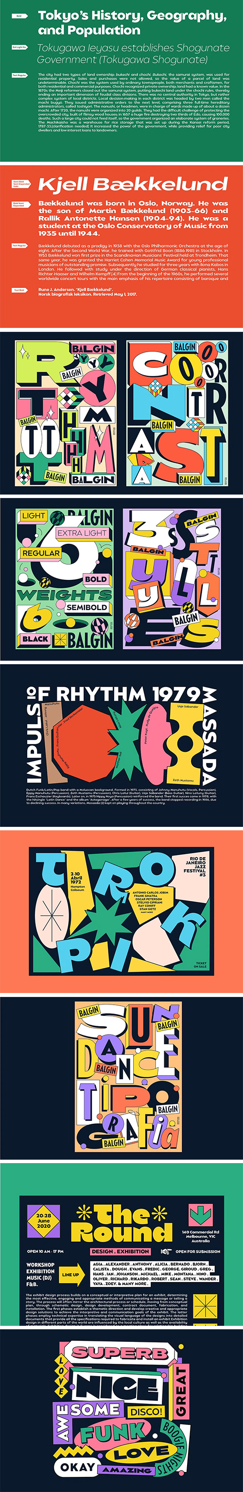 Balgin Font Family 51xTTF 4765738