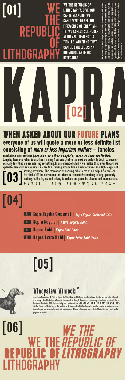 Kapra - Condensed Sans-Serif Typeface 8xOTF Kapra - Condensed Sans-Serif Typeface 8xOTF