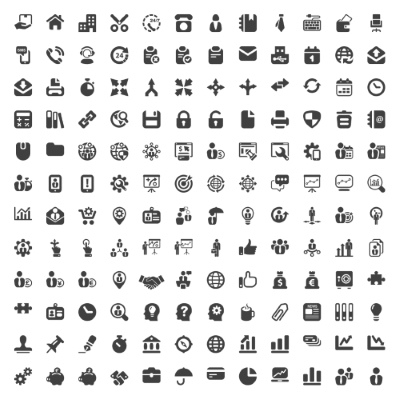 Black Icons 25xEPS