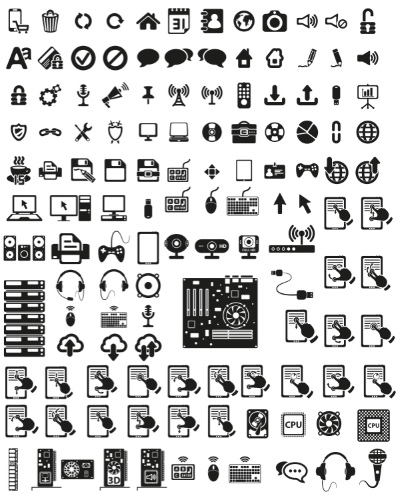 Black Icons #2, 25xEPS