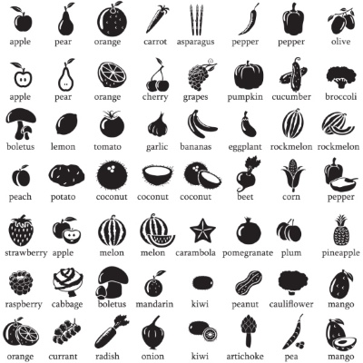 Black Icons #2, 25xEPS