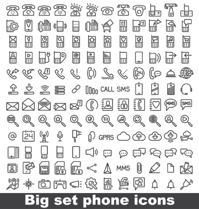 Black Icons #2, 25xEPS