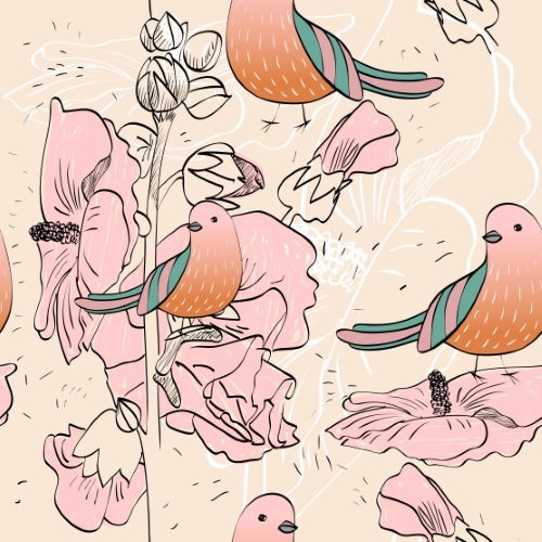 Baby Backgrounds Seamless Patterns 25xEPS