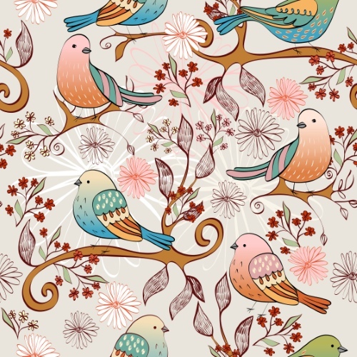 Baby Backgrounds Seamless Patterns 25xEPS