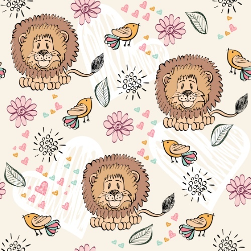 Baby Backgrounds Seamless Patterns 25xEPS