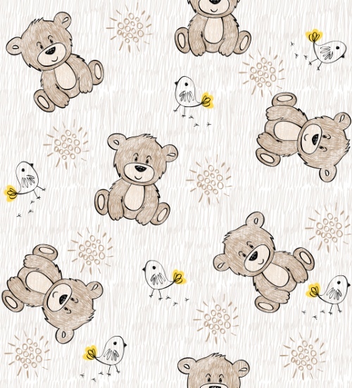 Baby Backgrounds Seamless Patterns 25xEPS