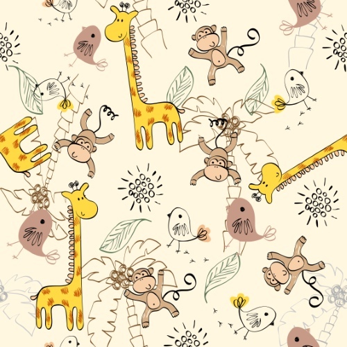 Baby Backgrounds Seamless Patterns 25xEPS