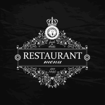 Luxury Logos for Restaurant 19xEPS