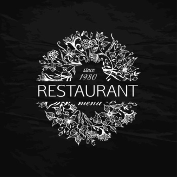 Luxury Logos for Restaurant 19xEPS