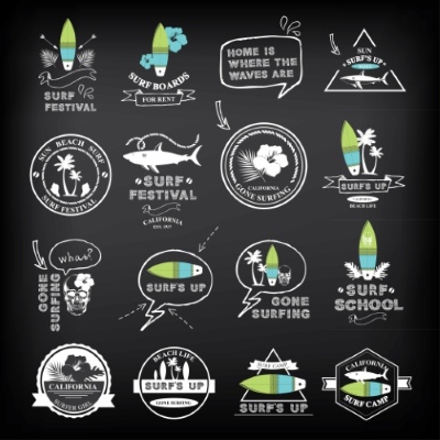 Logo Sticker Template Banner Icon 25xEPS Logo Sticker Template Banner Icon 25xEPS
