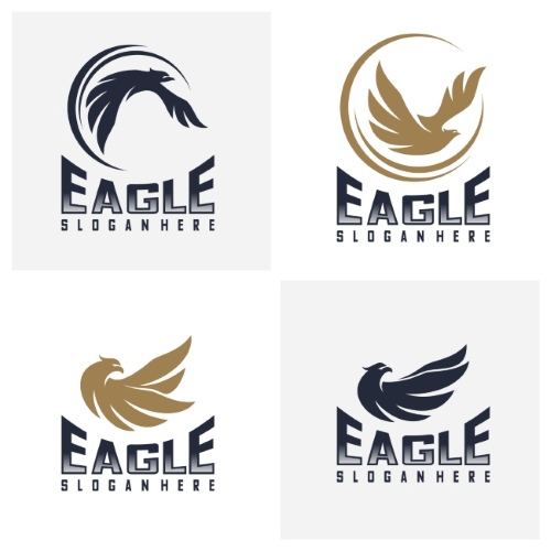 Eagle Luxury Logos 30xEPS