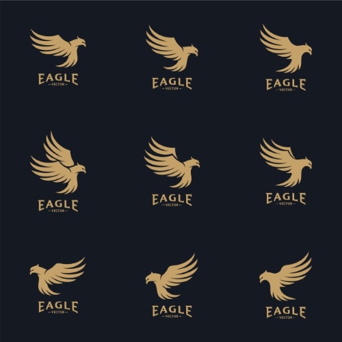 Eagle Luxury Logos 30xEPS