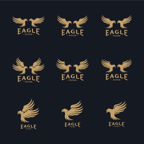 Eagle Luxury Logos 30xEPS