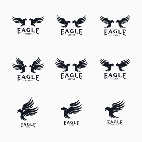Eagle Luxury Logos 30xEPS