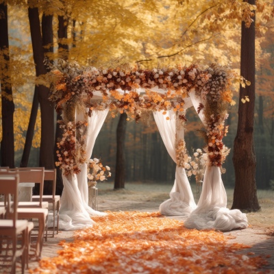 Autumn Wedding Digital Backdrops 20xJPG