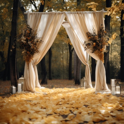 Autumn Wedding Digital Backdrops 20xJPG